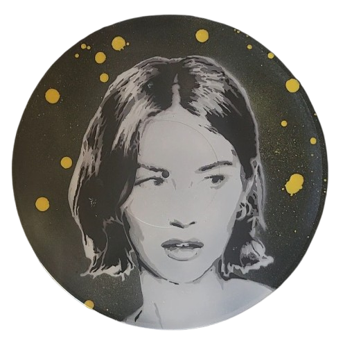 Gracie 12' x 12' Vinyl Painting