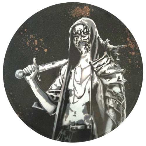 Vessel 12' x 12' Vinyl Painting