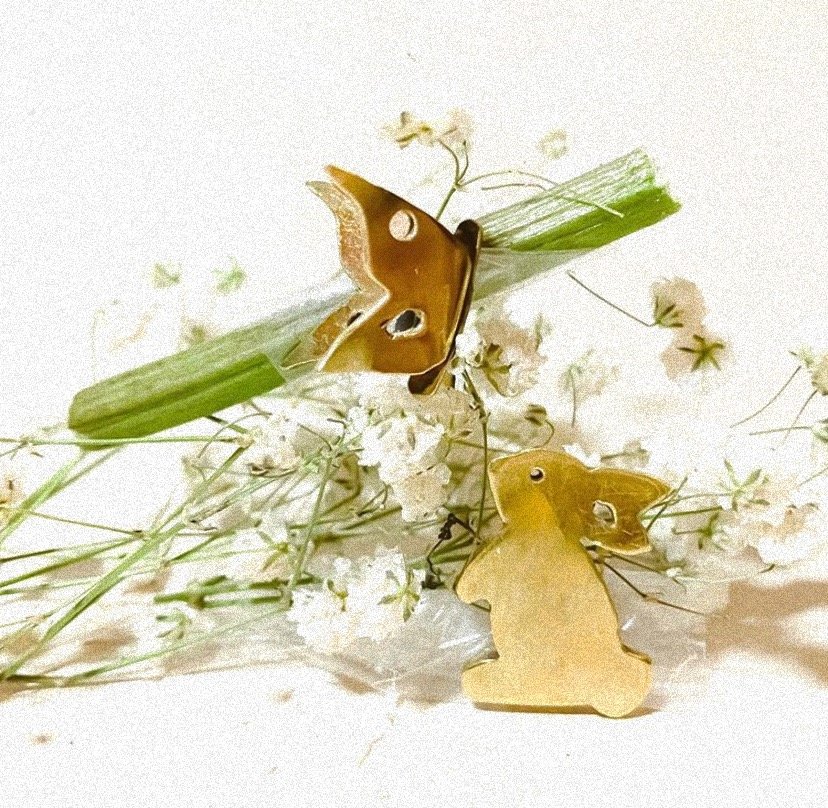 My practice pieces back in 2017. A curious bunny mesmerized by a butterfly.