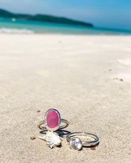 Handmade silver rings made in Malaysia. These beauties got a nice photoshoot at Langkawi island.