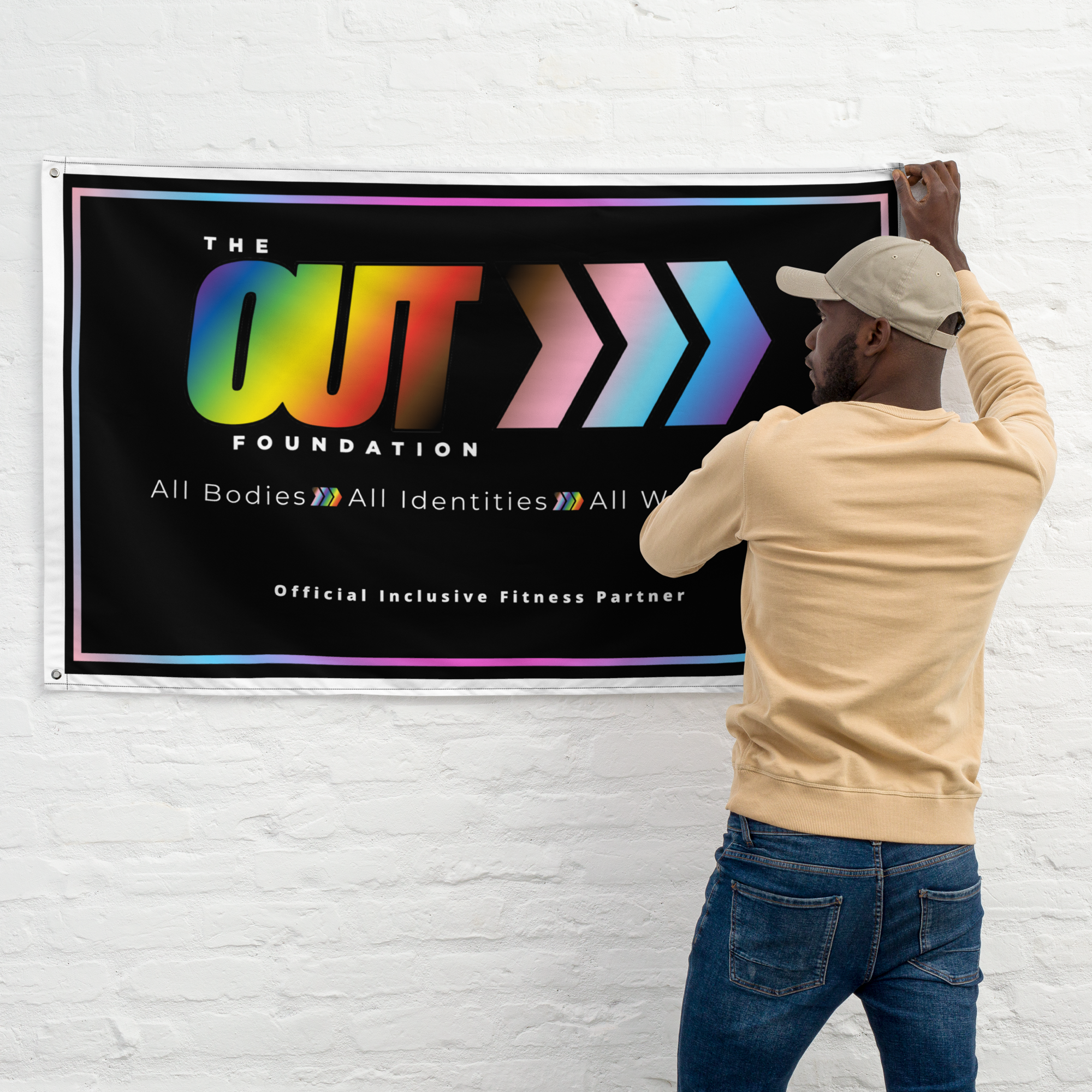 OUT Flag - ALL WELCOME