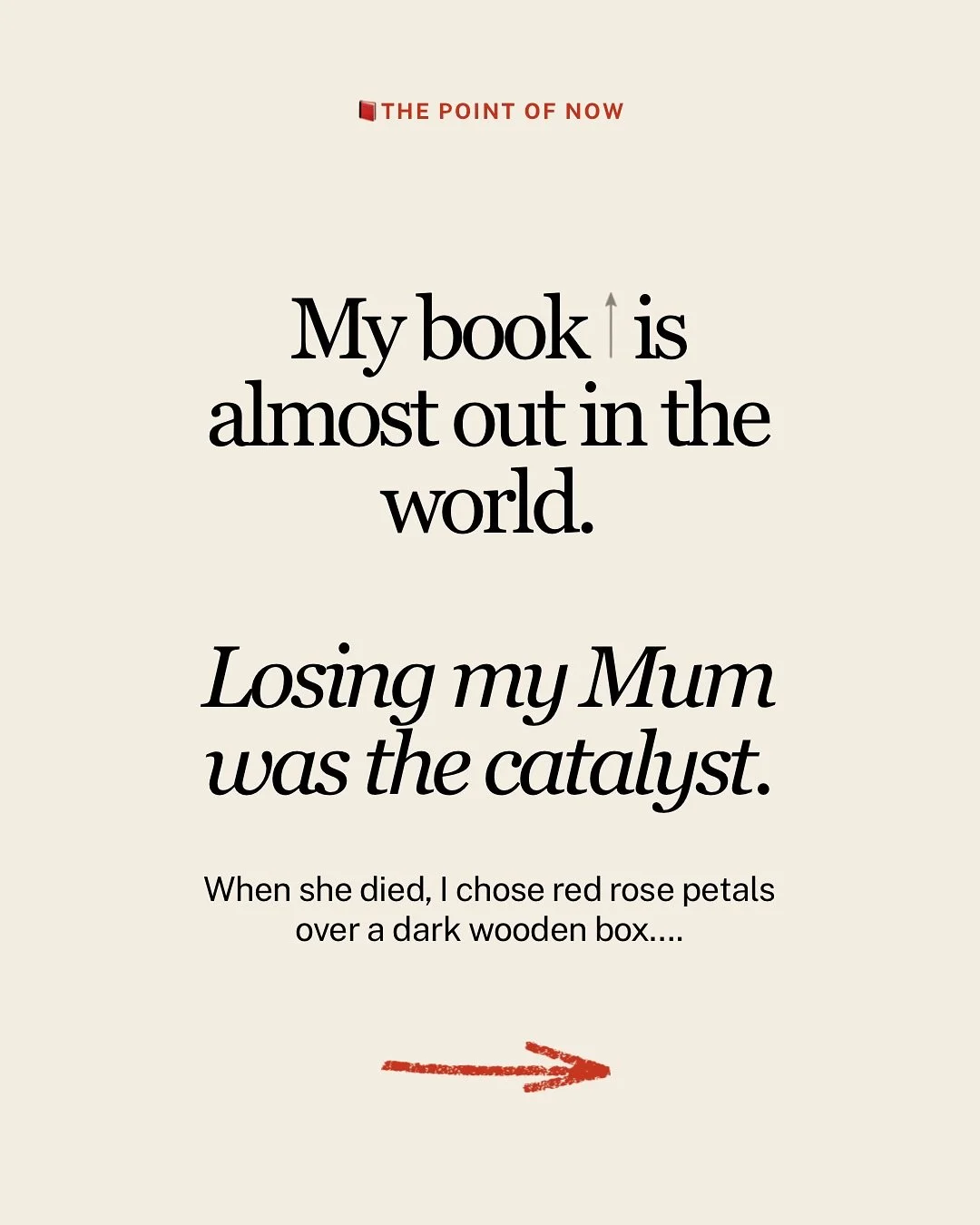 Losing my mum changed everything.

Not because I learned to &ldquo;cope with grief&rdquo; or &ldquo;move on.&rdquo;

Because her death cracked me open to what was already here - presence, love, the simplicity underneath all our stories about how thin