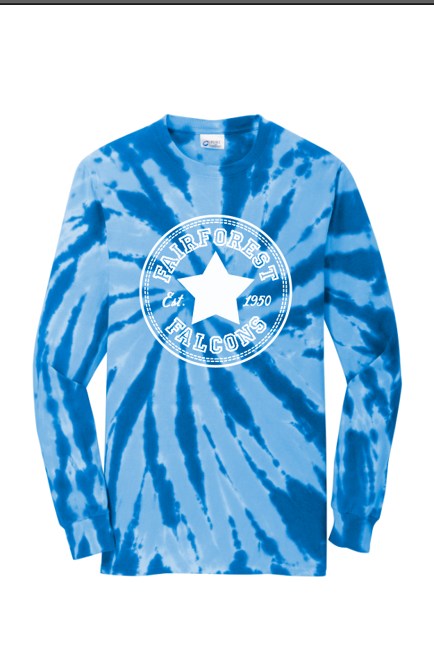 Royal Tie-Dye Long Sleeve