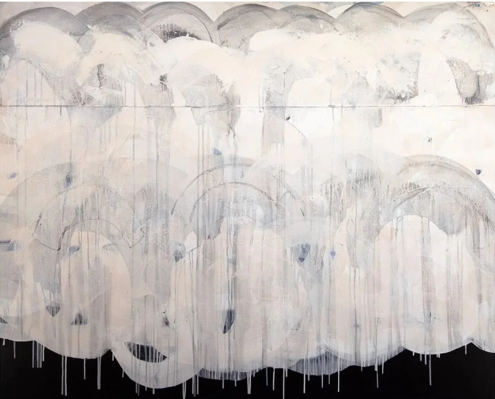 Cloud Dancer #1-C46-2 Acrylic on Canvas 48x60" $8,000