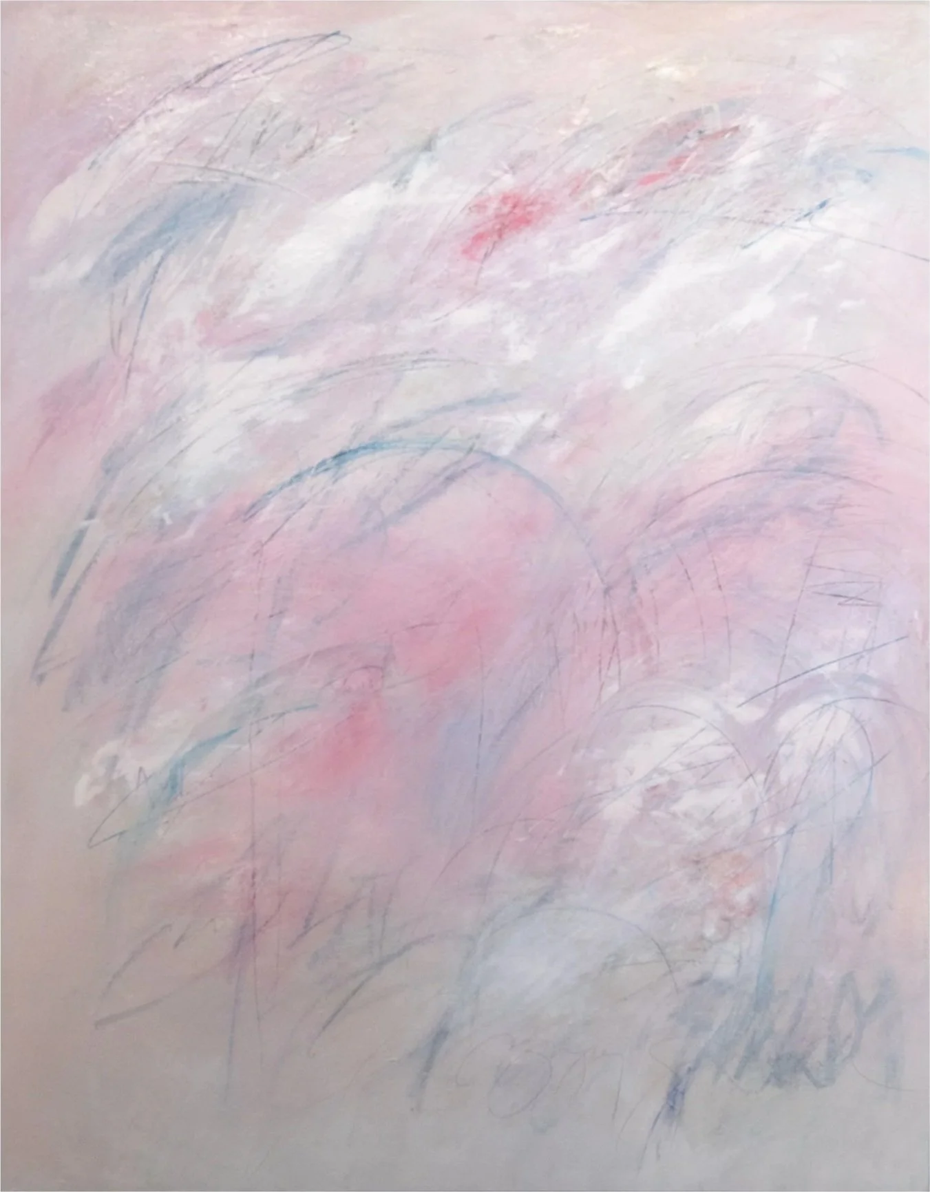 Hearts of Desire #2-C46-1 Oil on Canvas 60x48"