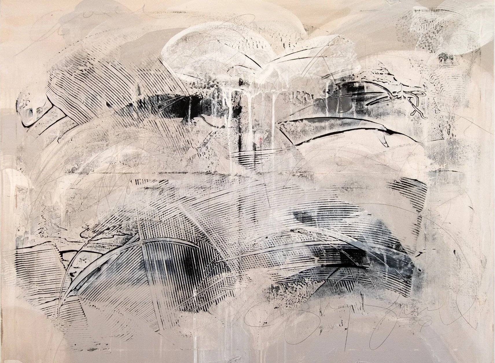  Neutrality #5-C46-3 Acrylic on Canvas 30x40"