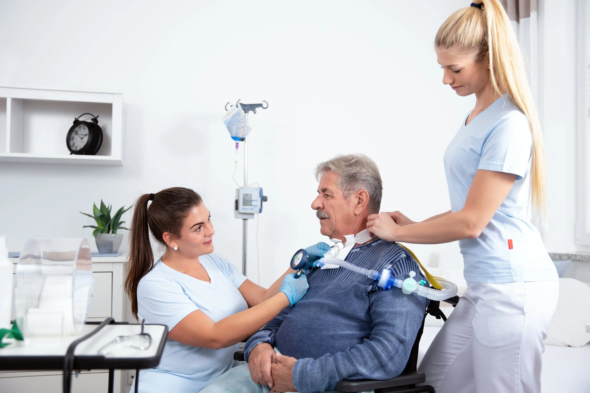 Integrated Respiratory Solutions licensed Respiratory Therapists providing home mechanical ventilation and tracheostomy care in Illinois, Missouri, and NW Indiana.