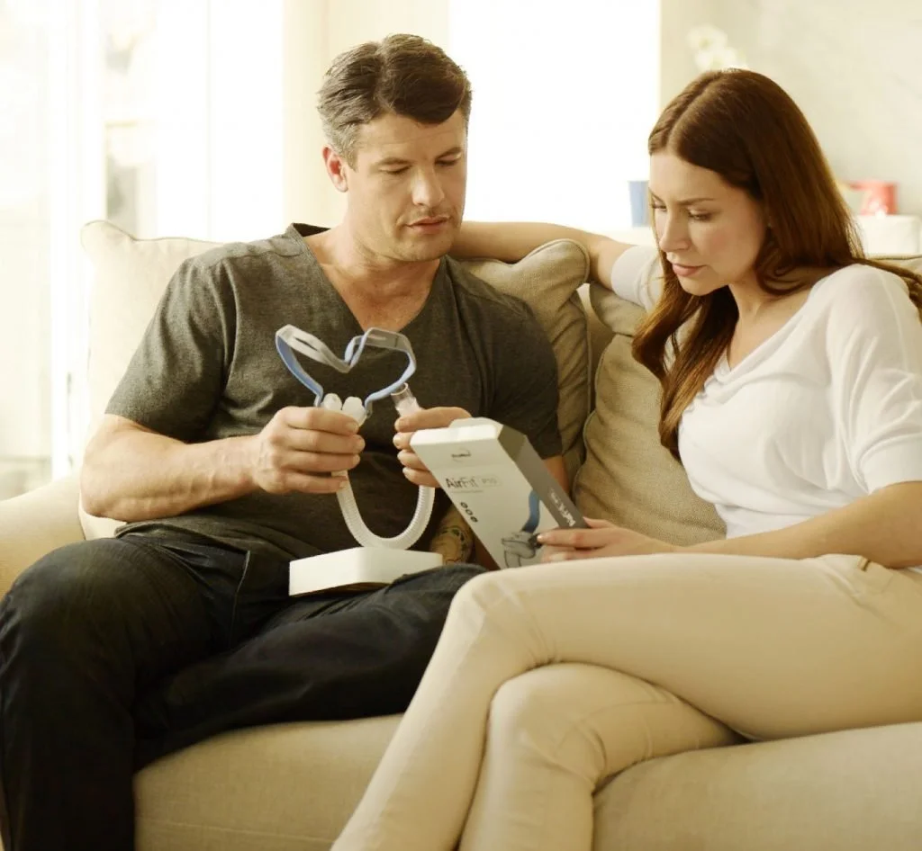 Respiratory therapists at Integrated Respiratory Solutions provide home CPAP education and mask fitting support for patients in Illinois and Missouri.