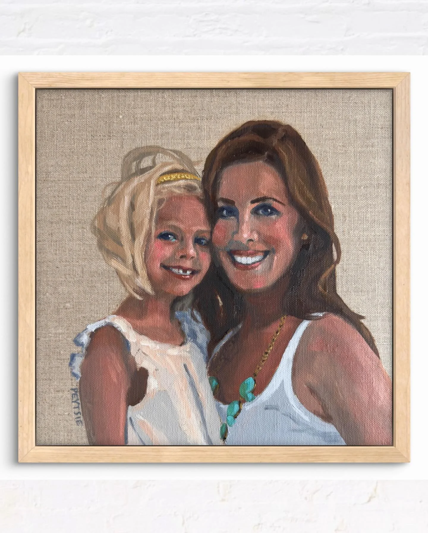 Some folks get their paintings signed a special way&hellip; 

This week My Heart turned 19 (how is that possible???) and my beautiful sister @jennygunderson13 asked me to paint this portrait. One of my best, for sure.

#nashvilleportraitartist #oilpo