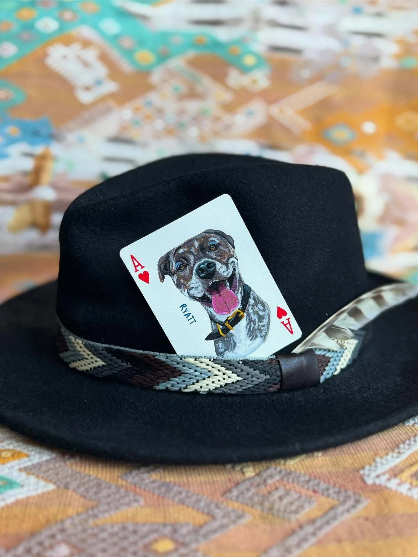 This is what happens when I journal instead of scroll and decide to allow myself to play.🤩

A big thank you to. @dustyvox and @lyd_41 for being awesome humans and letting me paint their sweet pups on these fun cards. I can&rsquo;t wait to see how yo