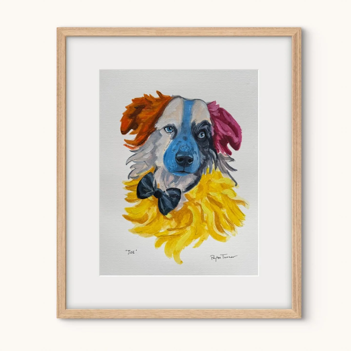 Meet our latest ChakraDog, Joe! For this pet portrait, Joe&rsquo;s humans chose to see what his aura colors may be, and it did not disappoint. The most meaningful part of Joe&rsquo;s reading was the pink ear, which represented Joe&rsquo;s softer side