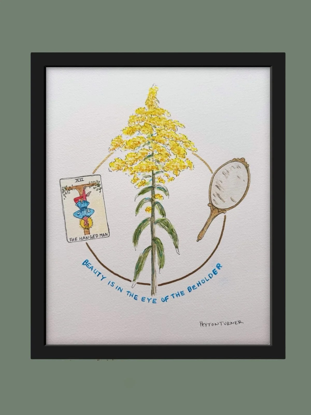 The thing that is irritating you is also the medicine&hellip;

Shared with permission, this intuitive art reading was all about SHIFTING PERSPECTIVE. Is there something in your life that has you feeling stuck, like you are hanging upside down and don