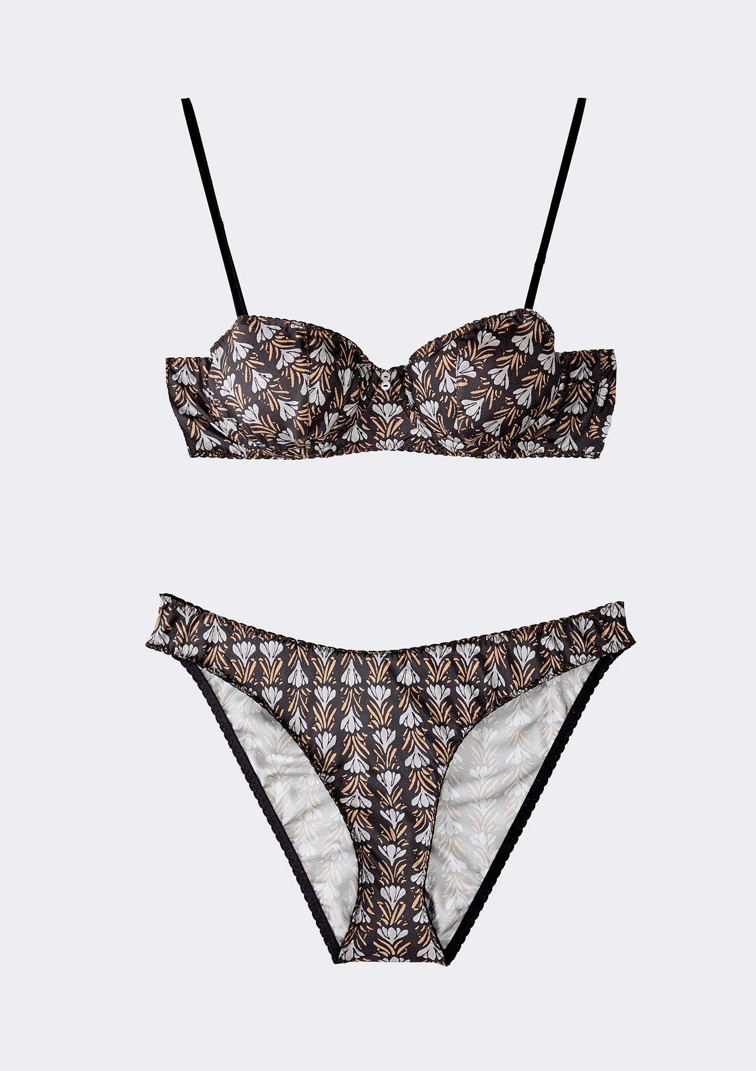 MIA UNDERWIRE SET - TULIP PRINT