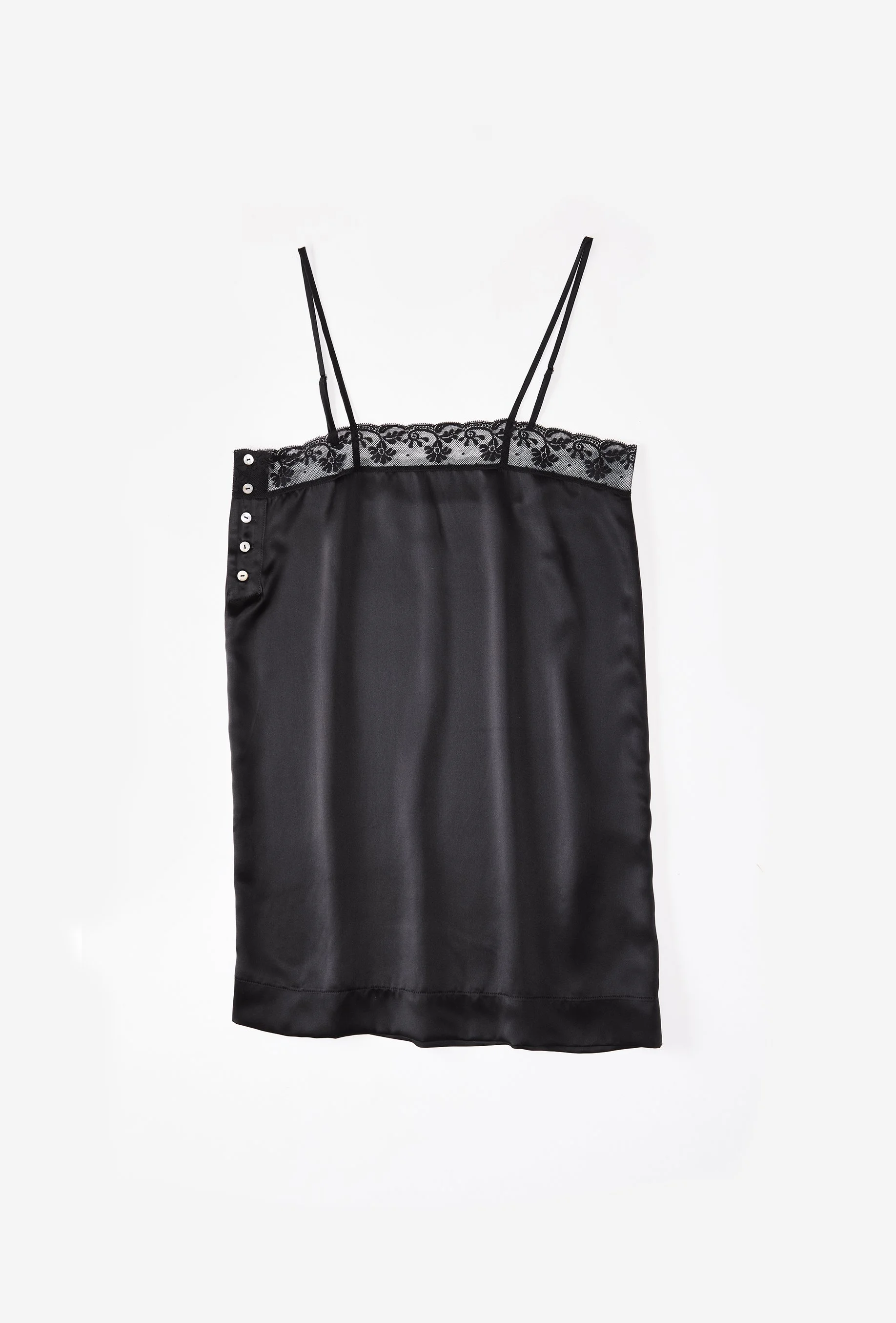 CLIO SLIP · INK CHARMEUSE