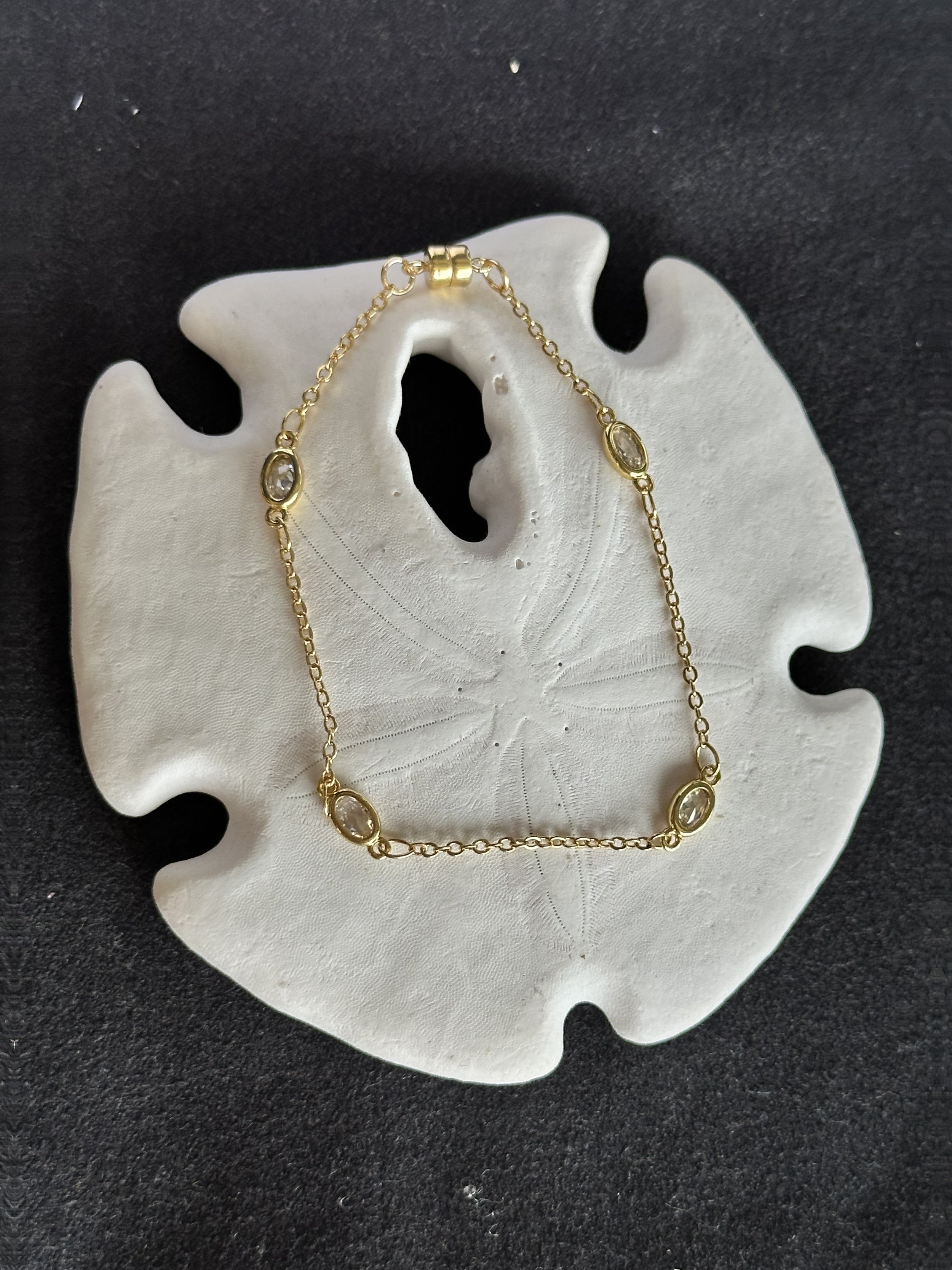 Oval CZ bracelet