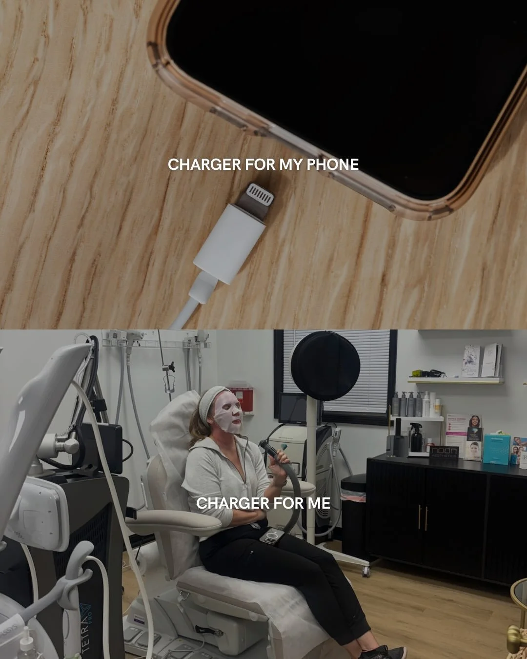 What charges you up? 🤍