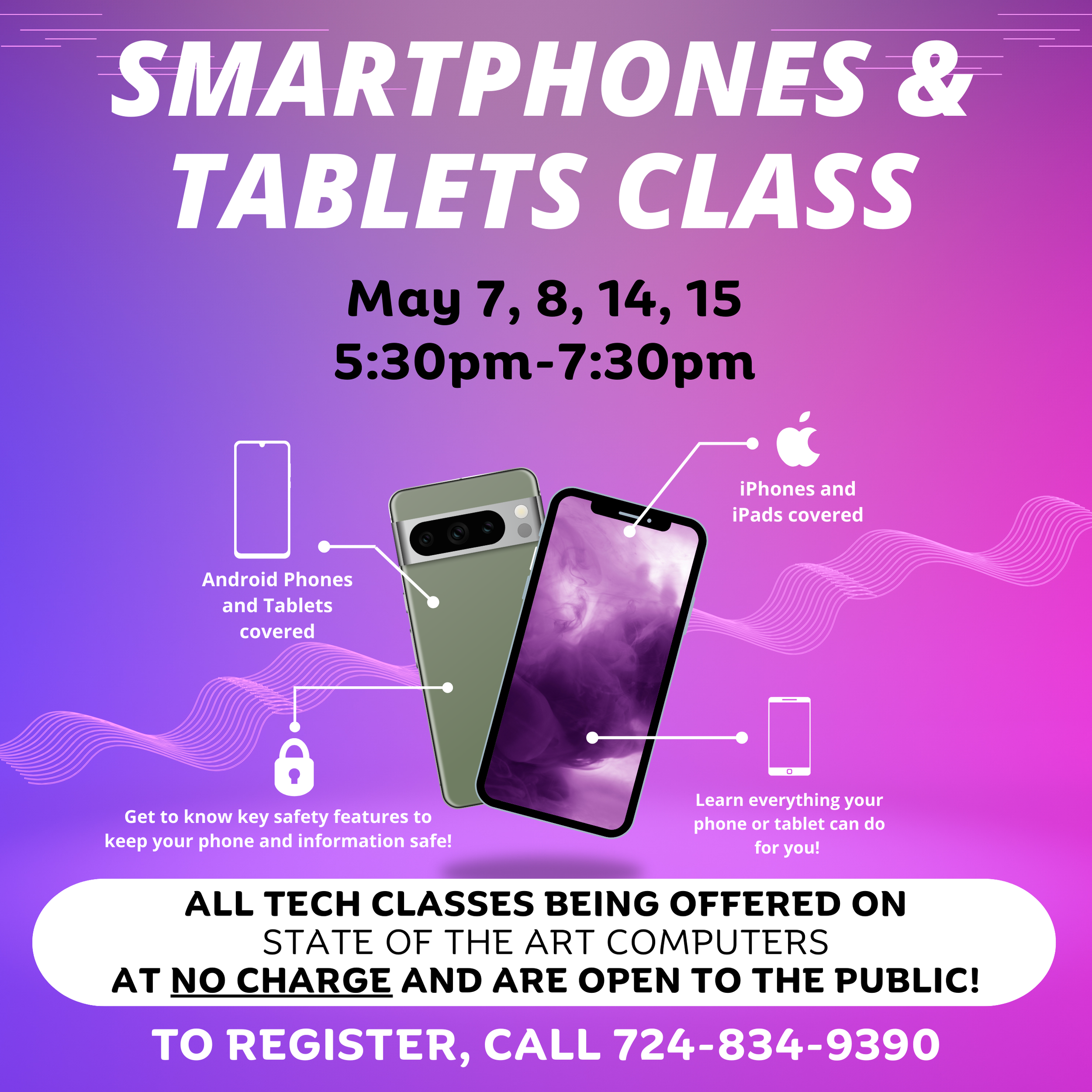 Smartphones &amp; Tablets Class 