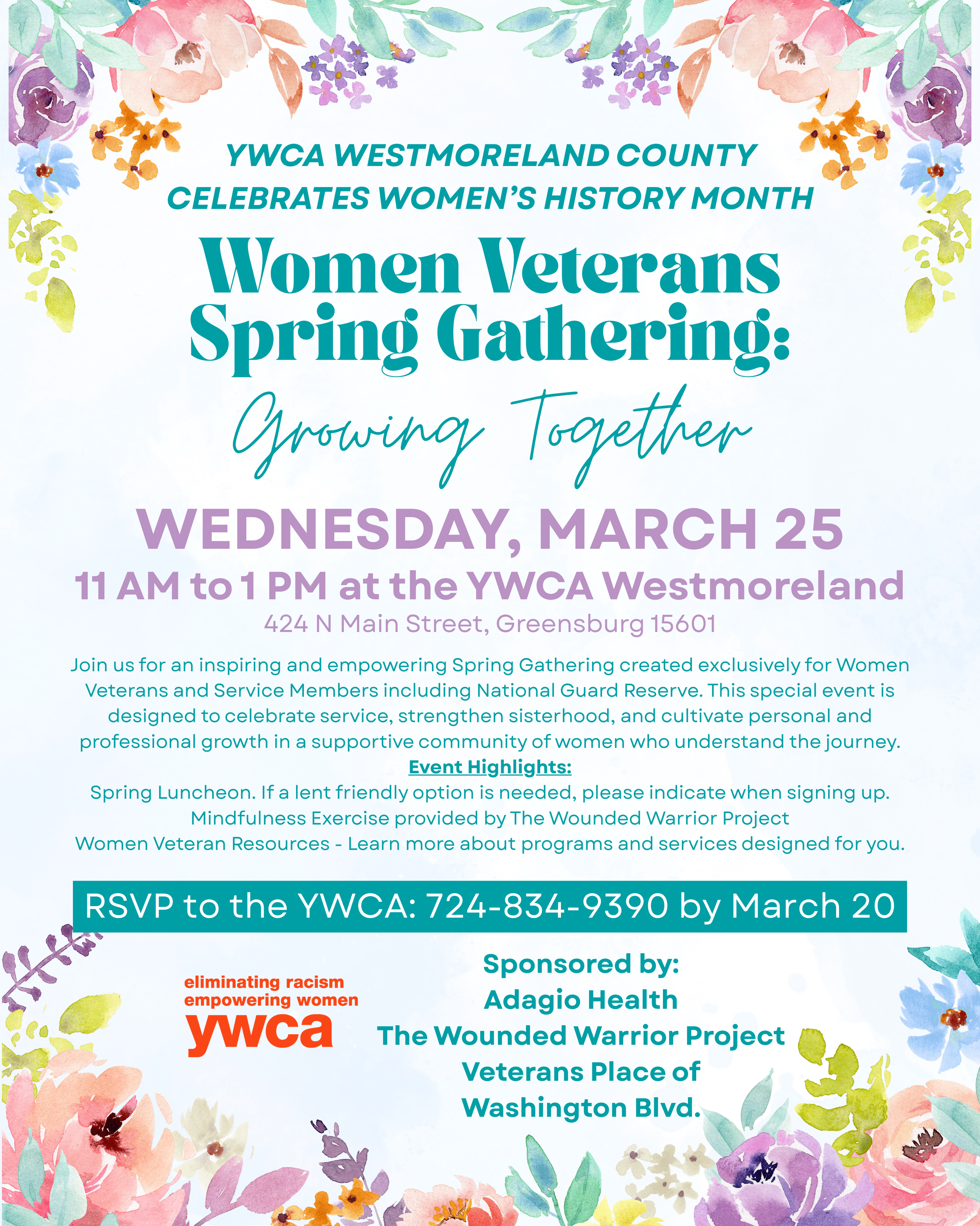 Women Veterans Spring Gathering: Growing Together