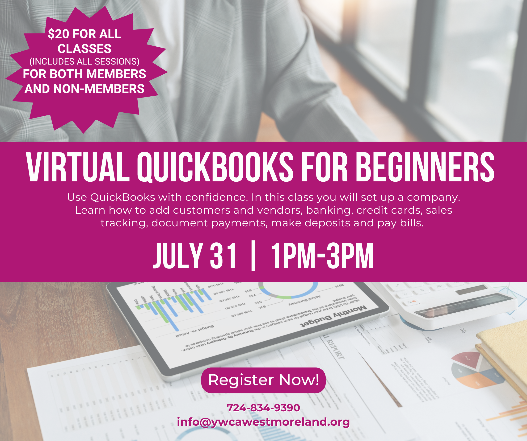 Virtual Quickbooks Online - Beginners