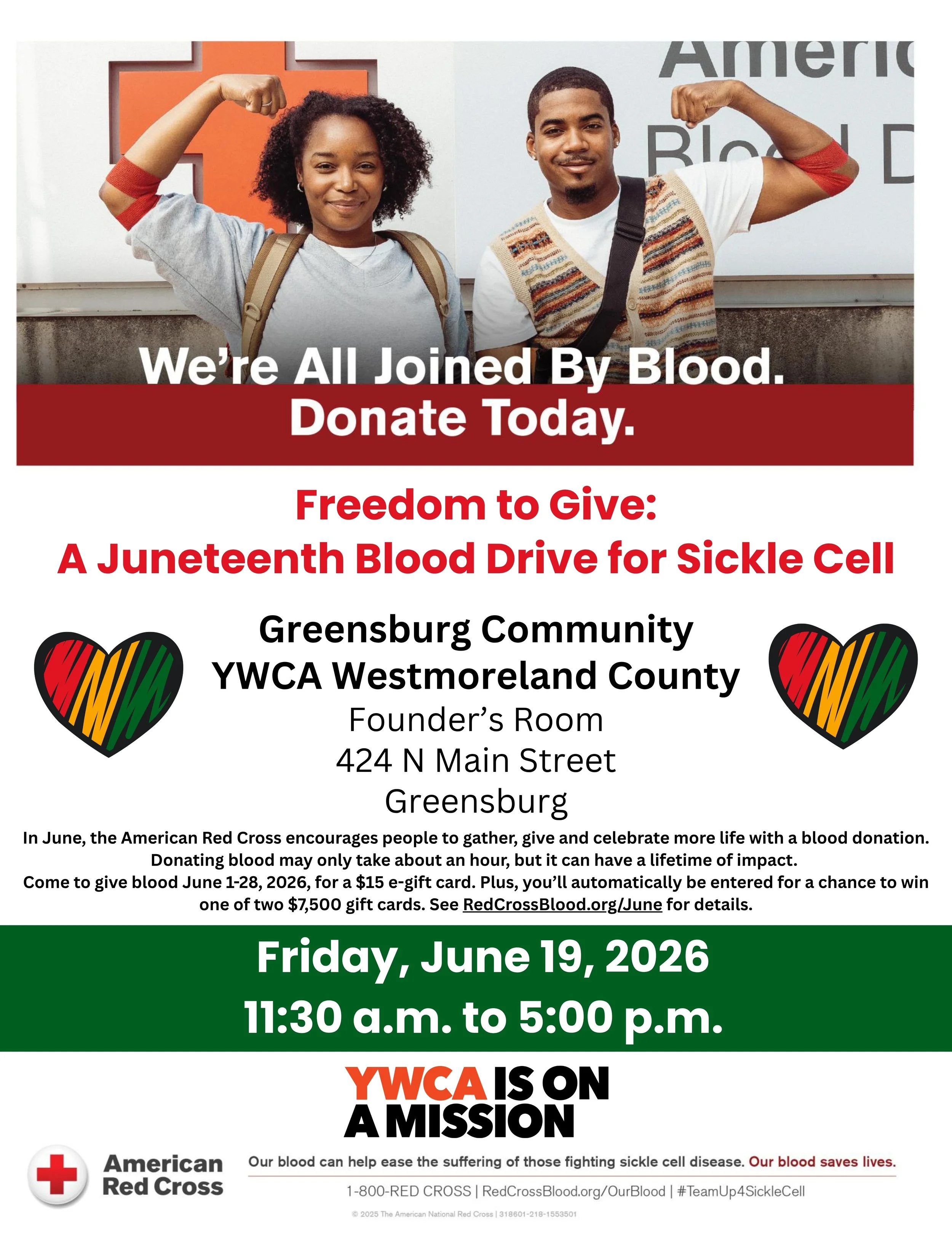 Freedom to Give: A Juneteenth Blood Drive for Sickle Cell
