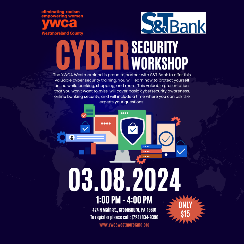Cyber Security Workshop — YWCA Westmoreland County | Technology Classes