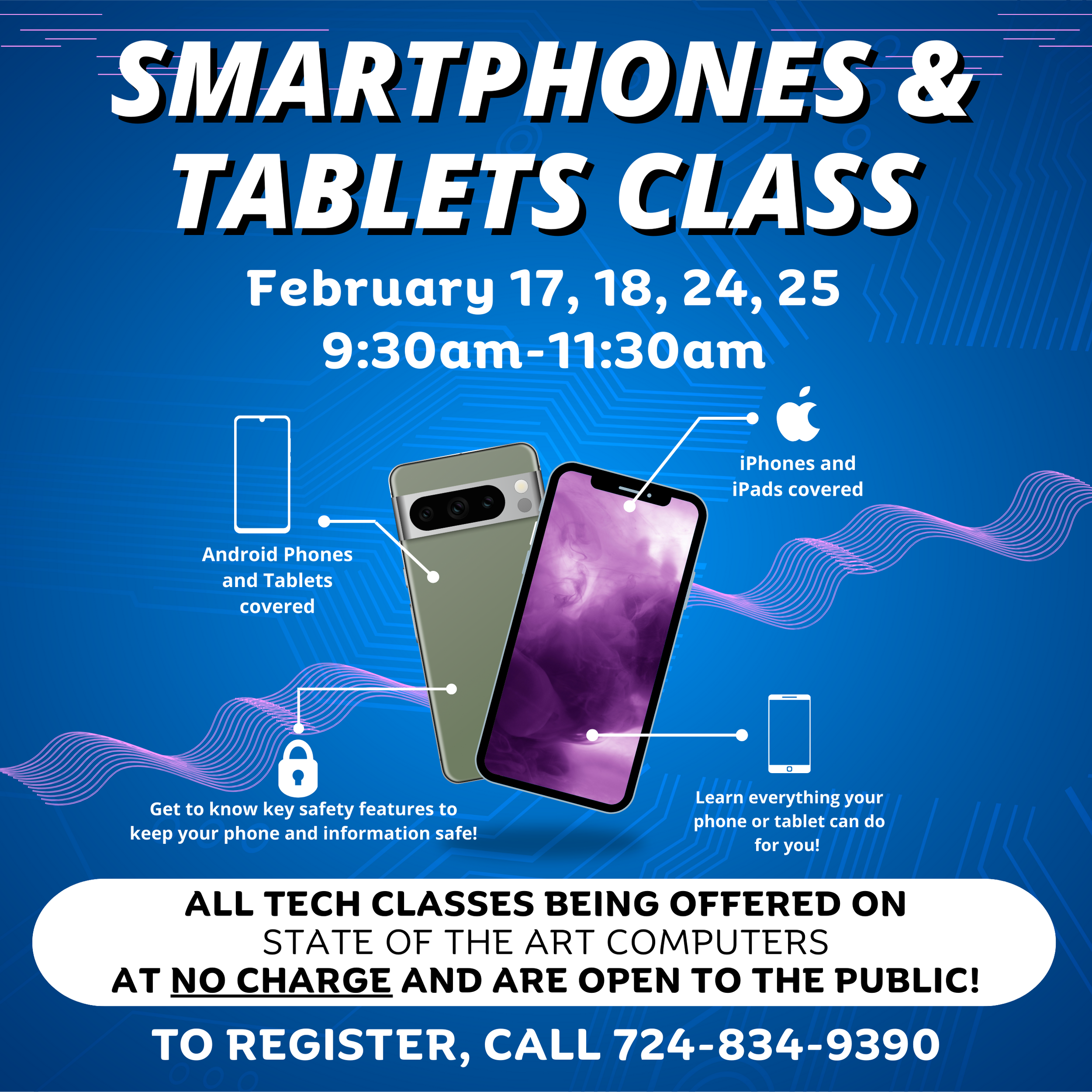 Smartphones & Tablets Class — YWCA Westmoreland County | Technology ...