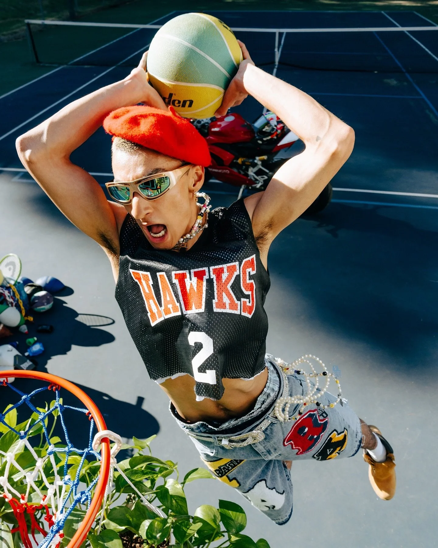 SUPER 🅰️THLETE 🏀🏸🏈🎮🎾💫

🎲🌴 @paradice.worldwide x @mxtvisuals 📸⚡️

finally sharing these photos from our favorite project to date with @paradice.worldwide&hellip; dare i say it&rsquo;s one of our best shoots ever? we quite literally went insa