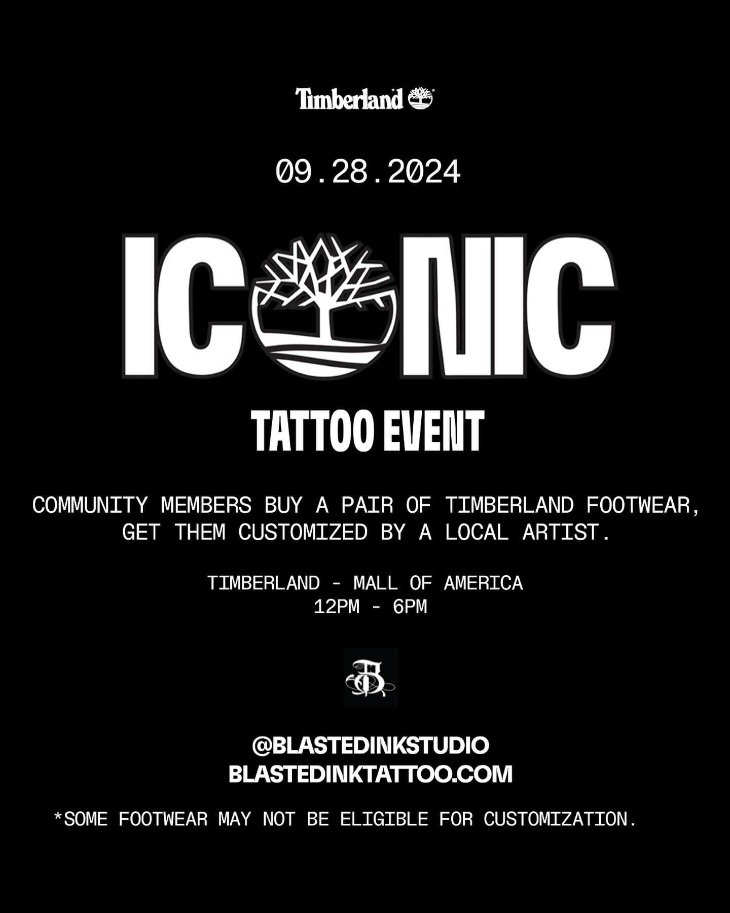We are excited about our Timberland collaboration. Come out and support!