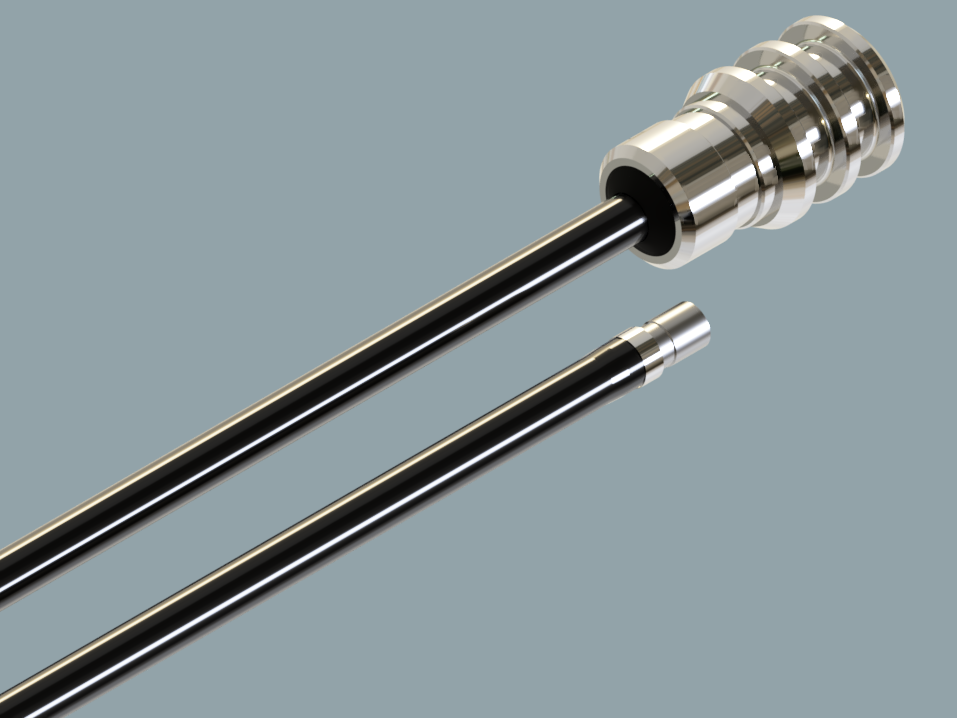 Insertion Tube, 11278VU, 2.62mm w/Proximal & Distal Fittings