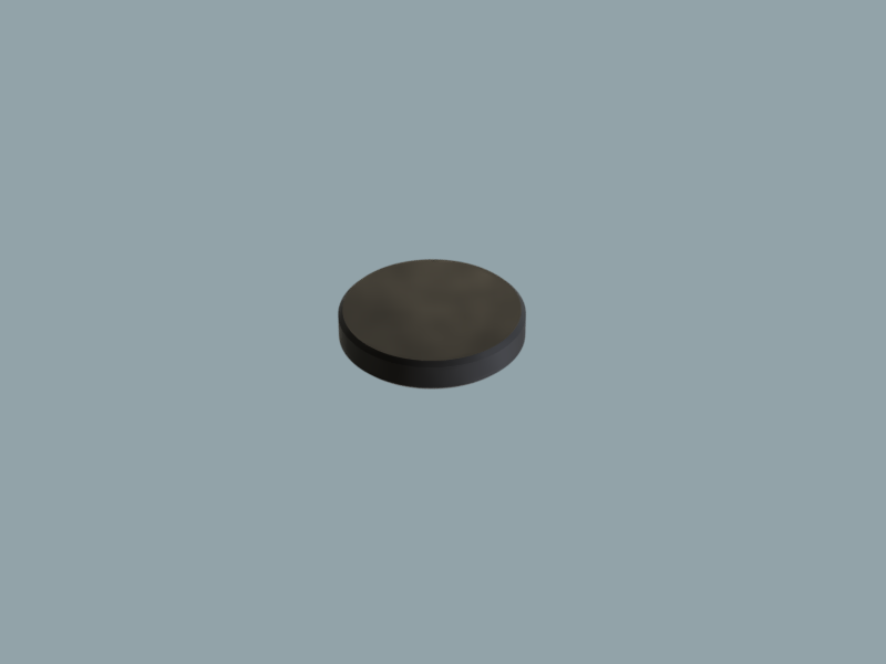 Freeze Knob Rubber Cap, CYF-VH, ENF-VH, URF-V2/V3 - OD 5mm; Thickness 0.9mm