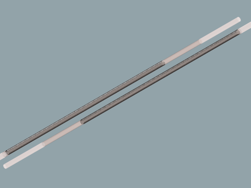 Forceps Channel, 3.2mm (2 Round Springs), PCF-140/160/180; L Series