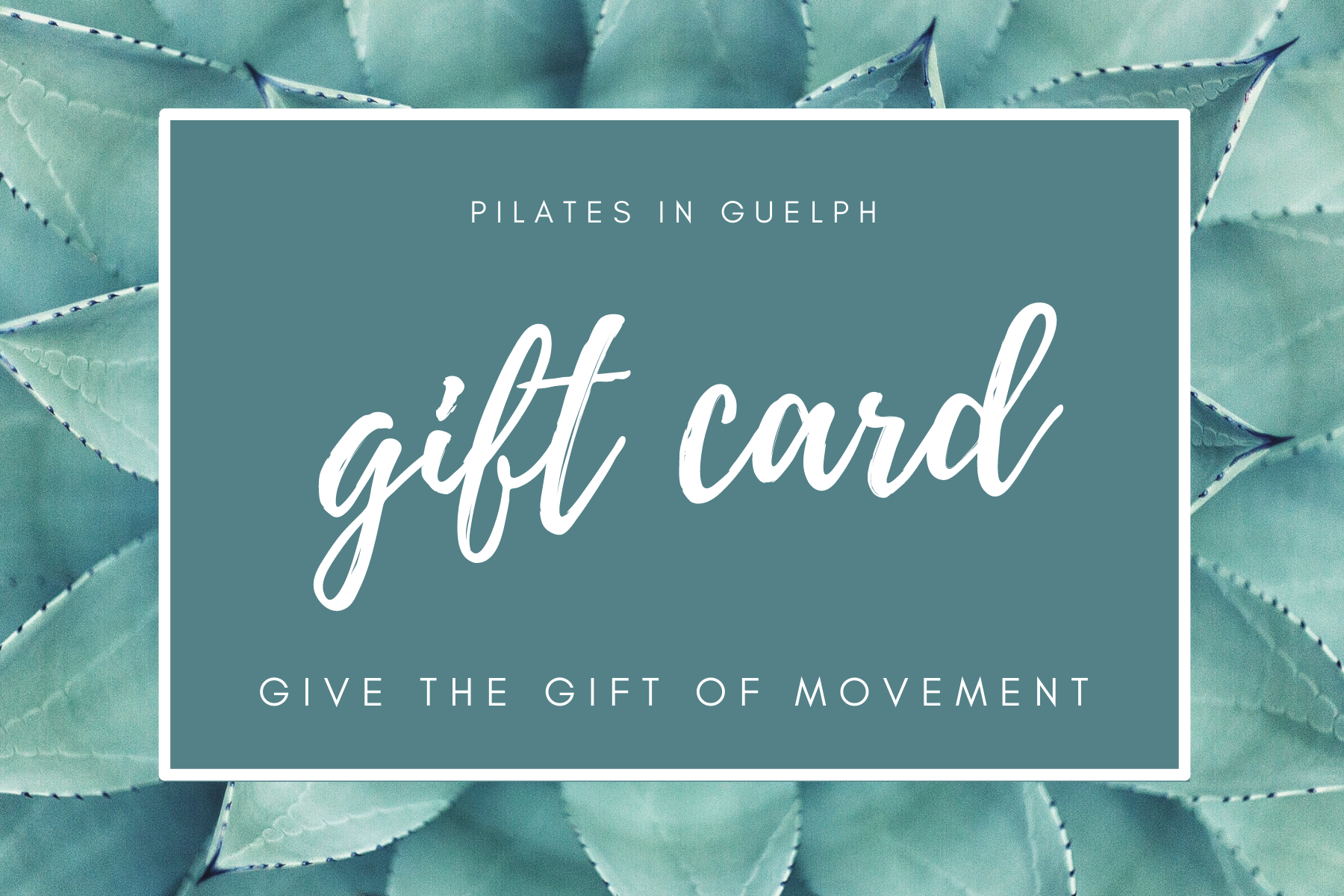 Pilates in Guelph Gift Card