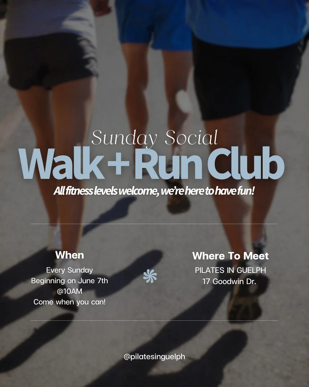Walk. Run. Connect. 
Have you ever wanted to try running but didn't know where to start?

Perfect. Neither do we. 😆

Starting Sunday, June 7th at 10:00am, join Meg and Nicole for an informal running group inspired by our goal of participating in the