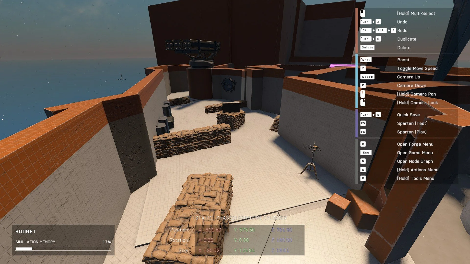 The bottom hallway that I designed to be more mid-ranged with less props and more open space to encourage shootouts here. Playtesters didn't have much to say about this spot.