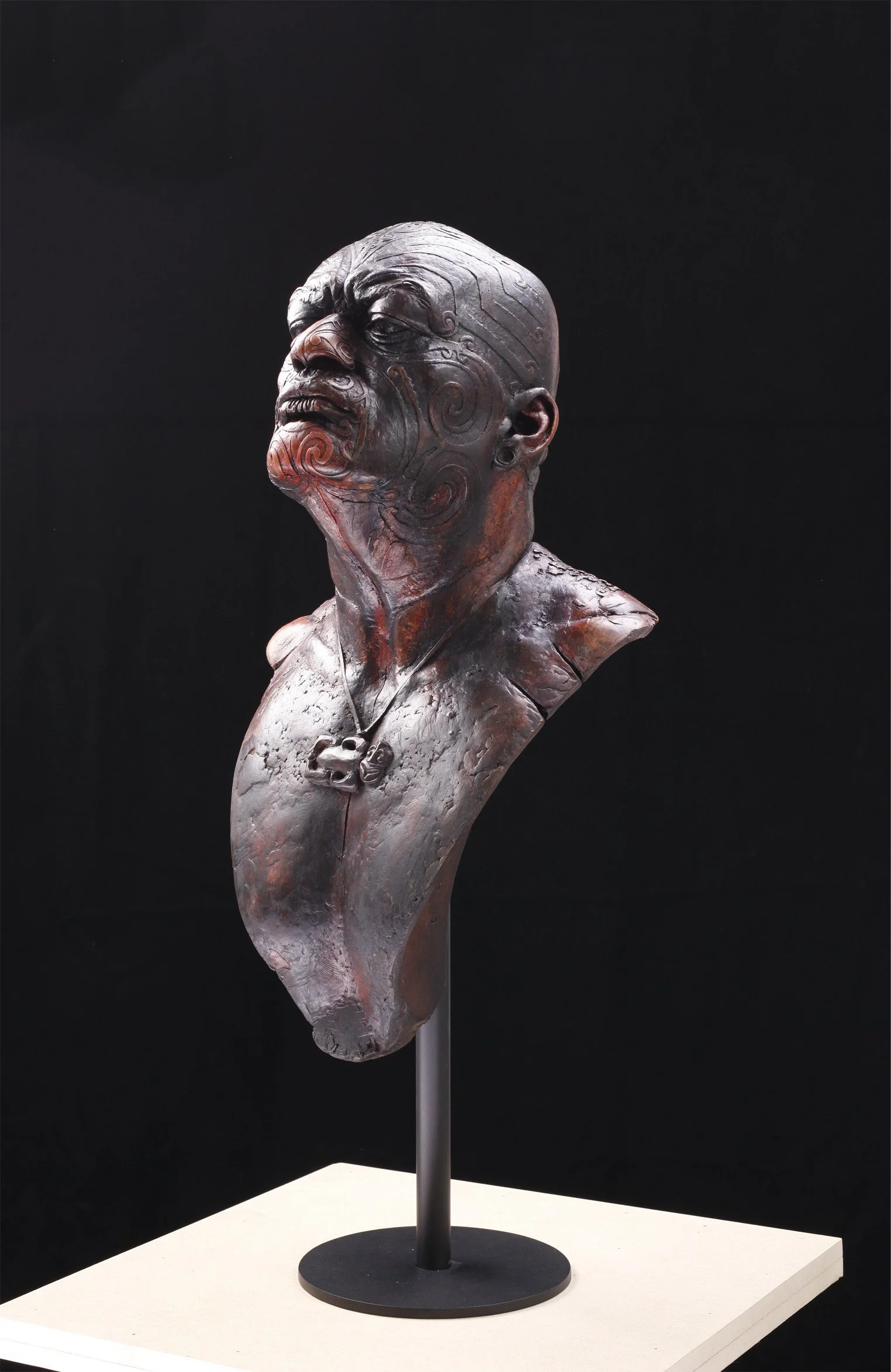 Shane Te Ruki. Portrait of a Maori_1