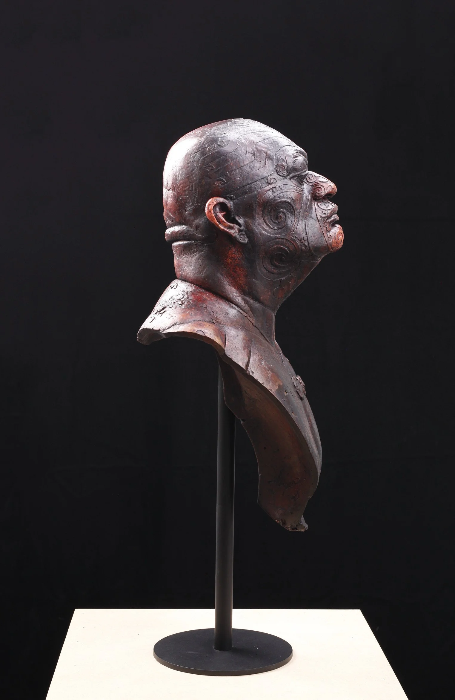 Shane Te Ruki. Portrait of a Maori_4