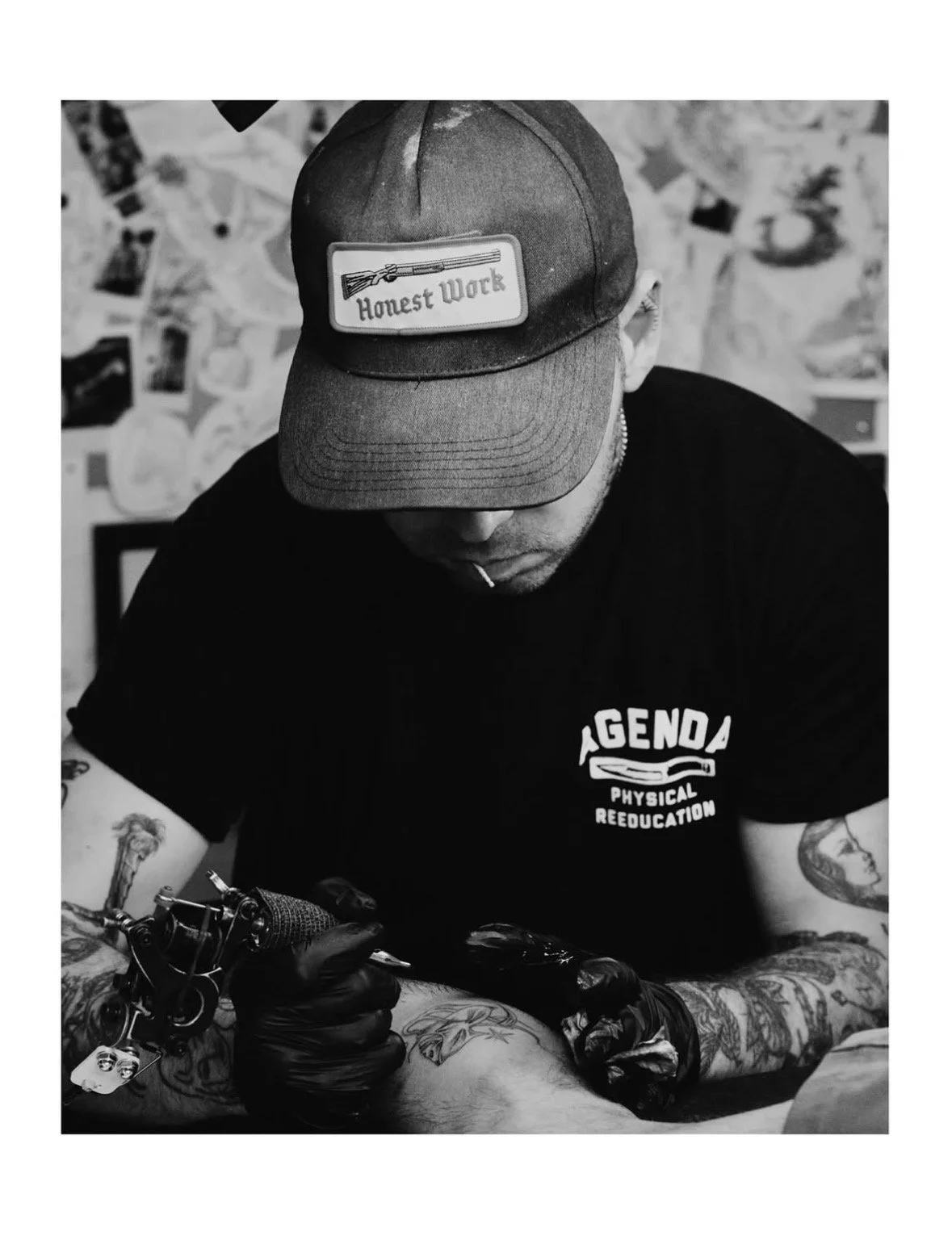 Chase Hartman | Single Needle Tattooing