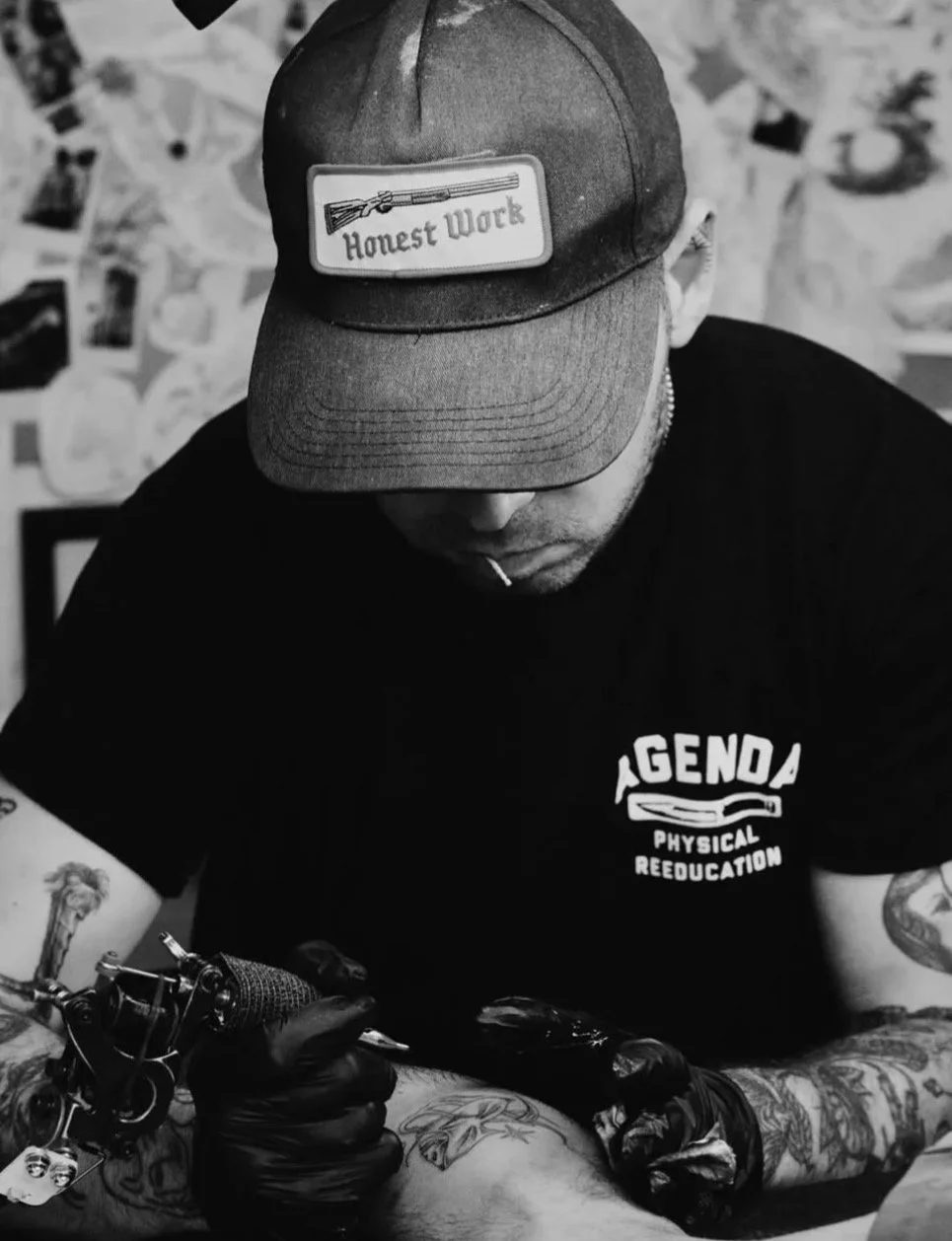 Chase Hartman | Single Needle Tattooing