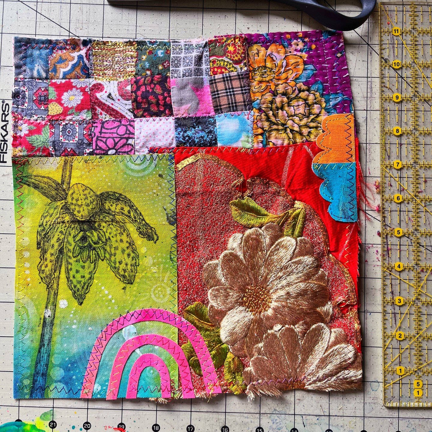 Works in progress! Hi everyone, I thought I would share some snippets of my latest work/focus/play and also, some upcoming opportunities to see actual finished pieces, IN PERSON.
I'm thrilled to announce I will have my bonnet &quot;Wonderful Old Bitc