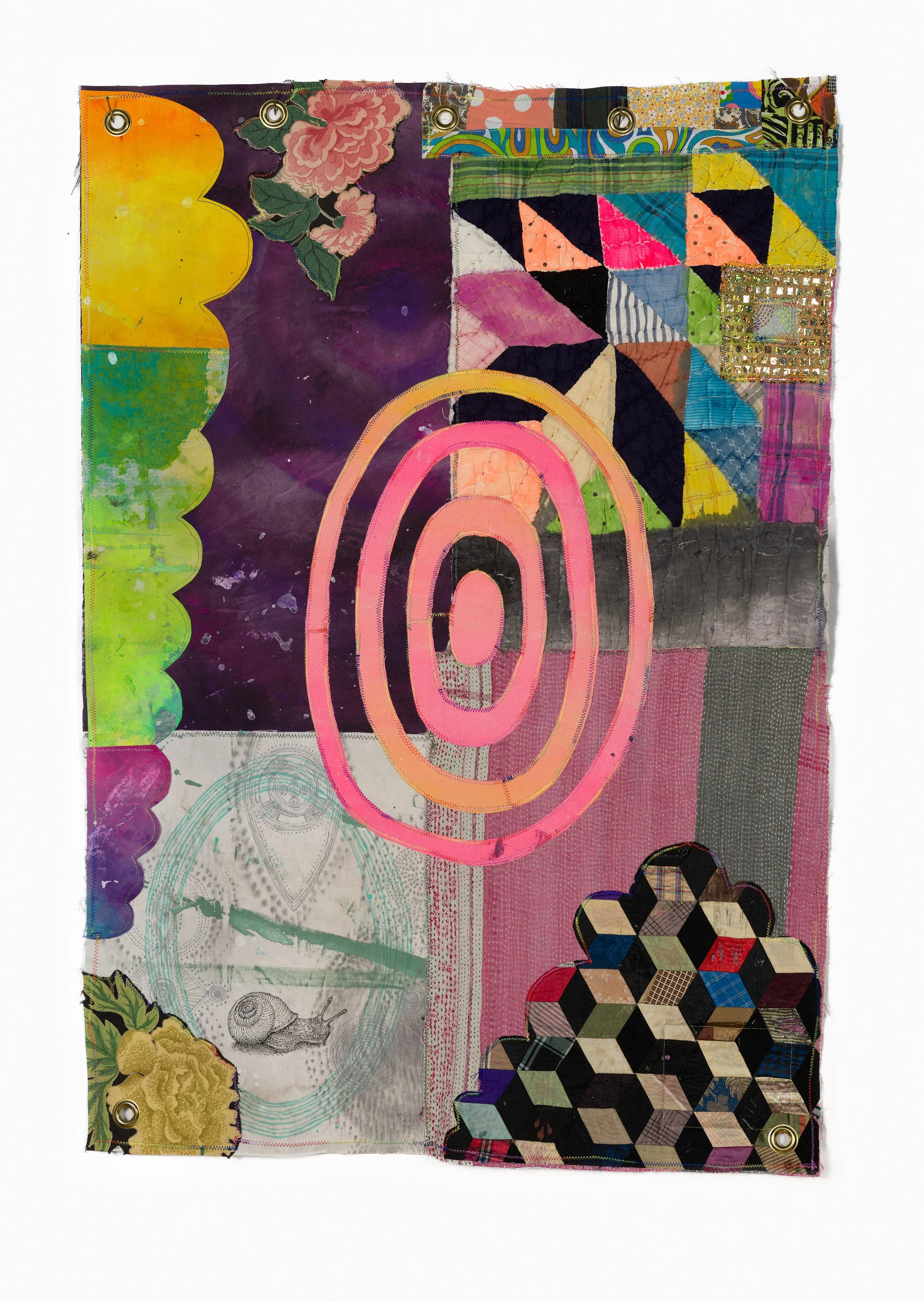 "Oozing Slowly Through Portals" 35" x 25"