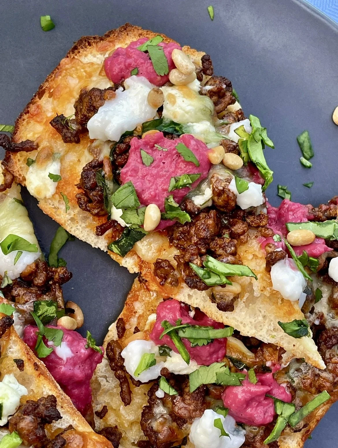 Moroccan Lamb Pizzas