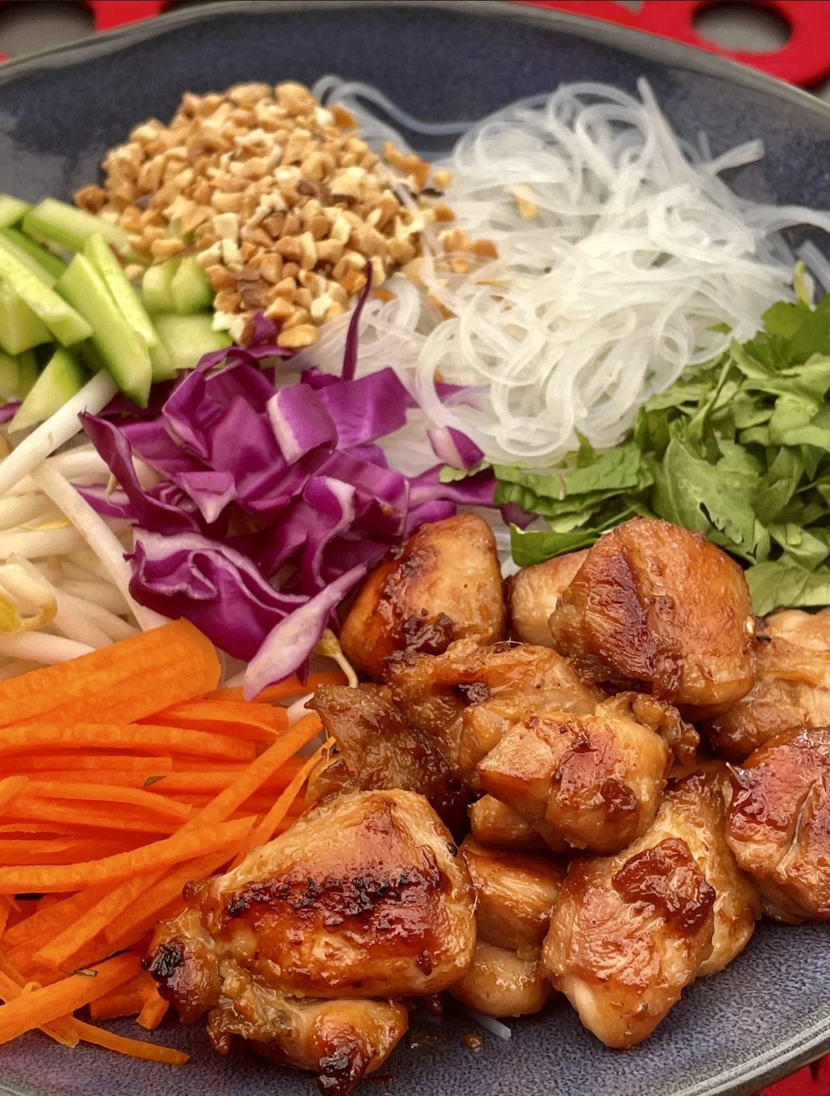 Vietnamese Chicken Noodle Salad