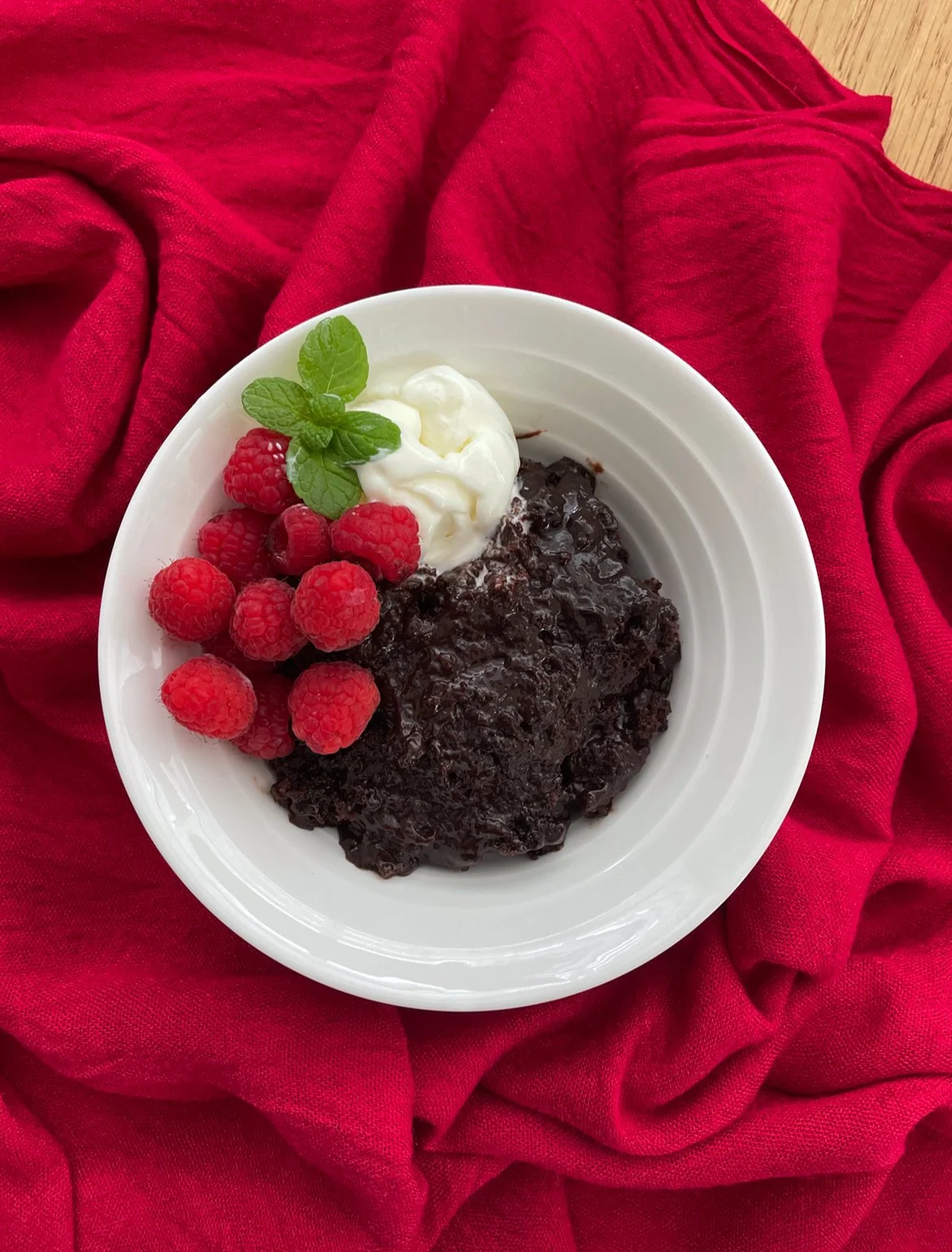 Slow Cooker Chocolate Self-Saucing Pudding