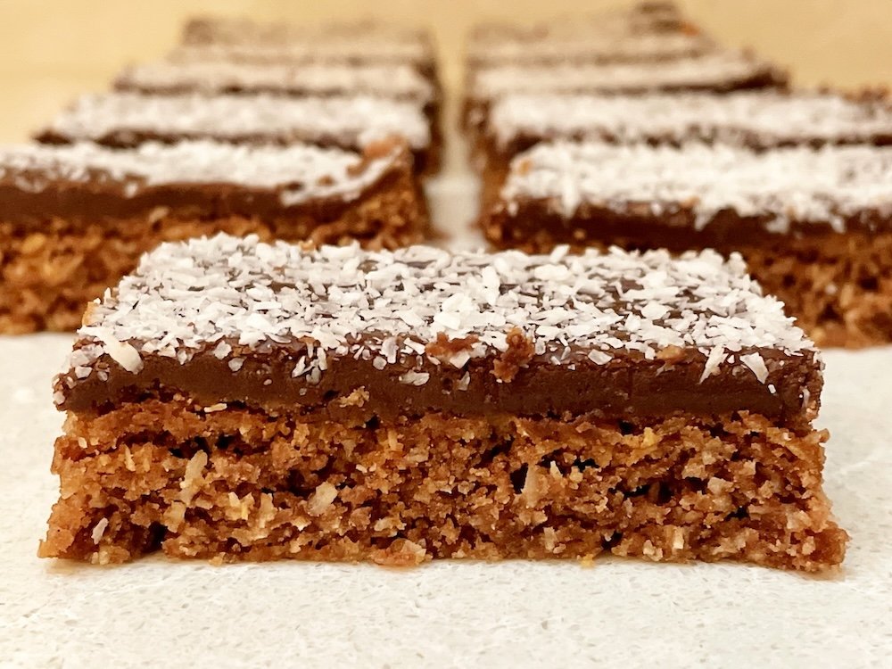 Chocolate Coconut Slice