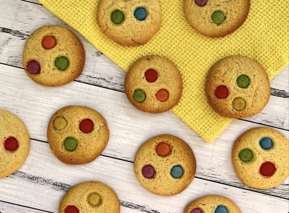 Smartie Cookies
