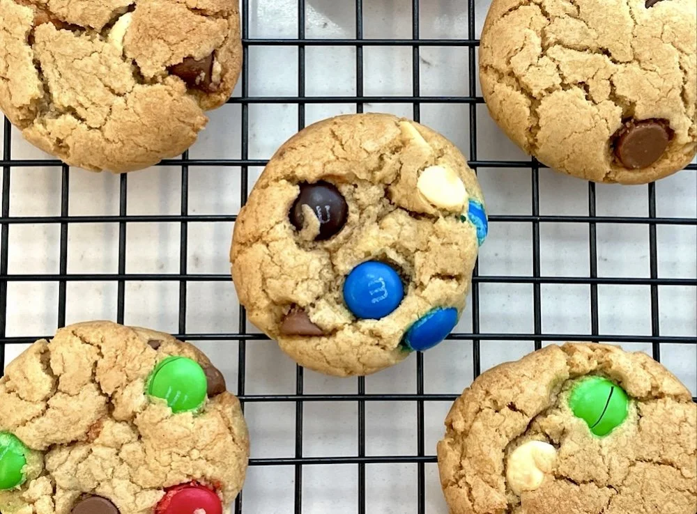 Choc Chip M&M Cookies