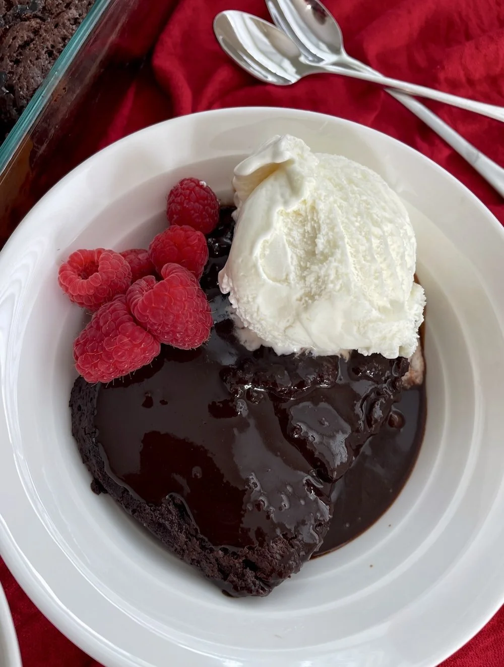 Chocolate Self-Saucing Pudding