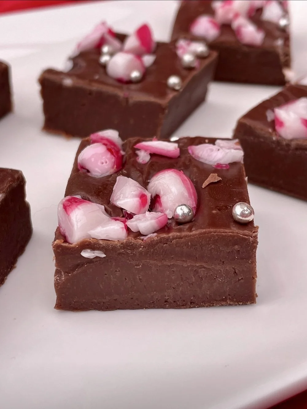 Candy Cane Fudge