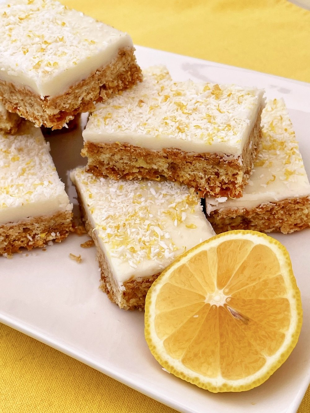 Lemon Weet-Bix Slice 