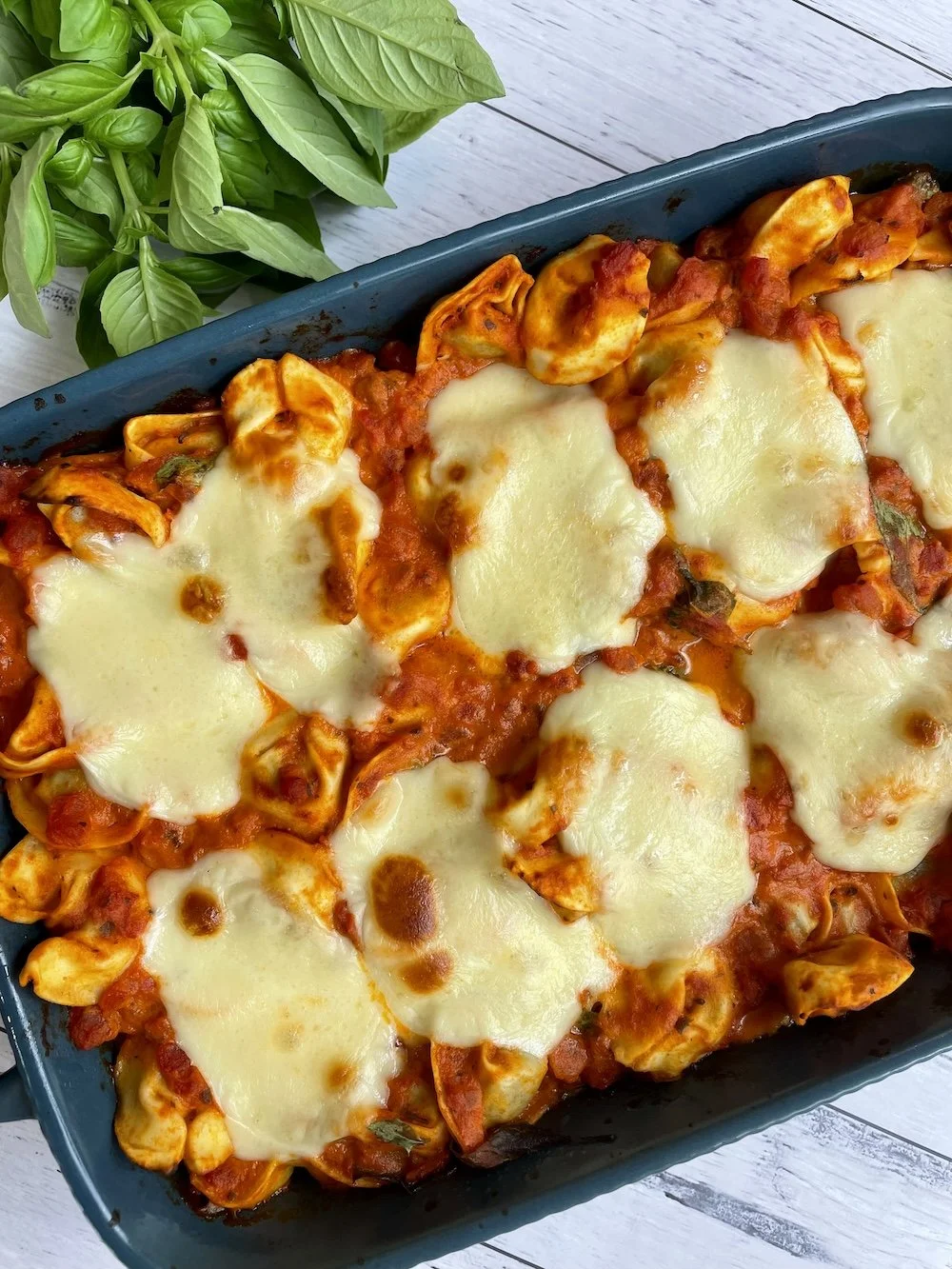 Mozzarella Tortellini Bake